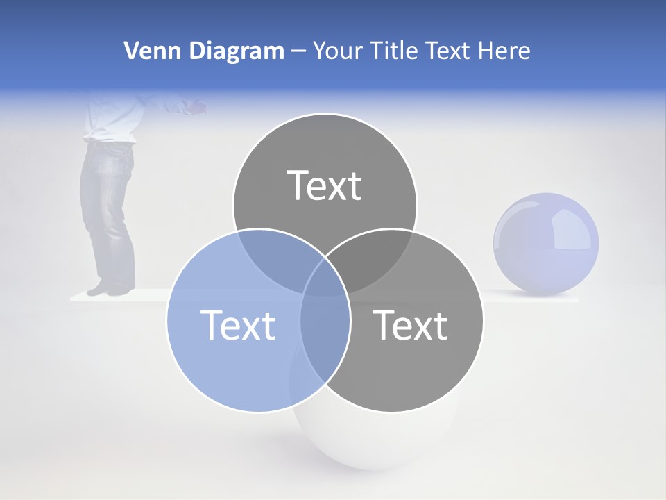 White Business Scale PowerPoint Template