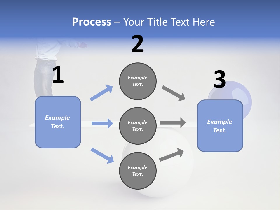 White Business Scale PowerPoint Template