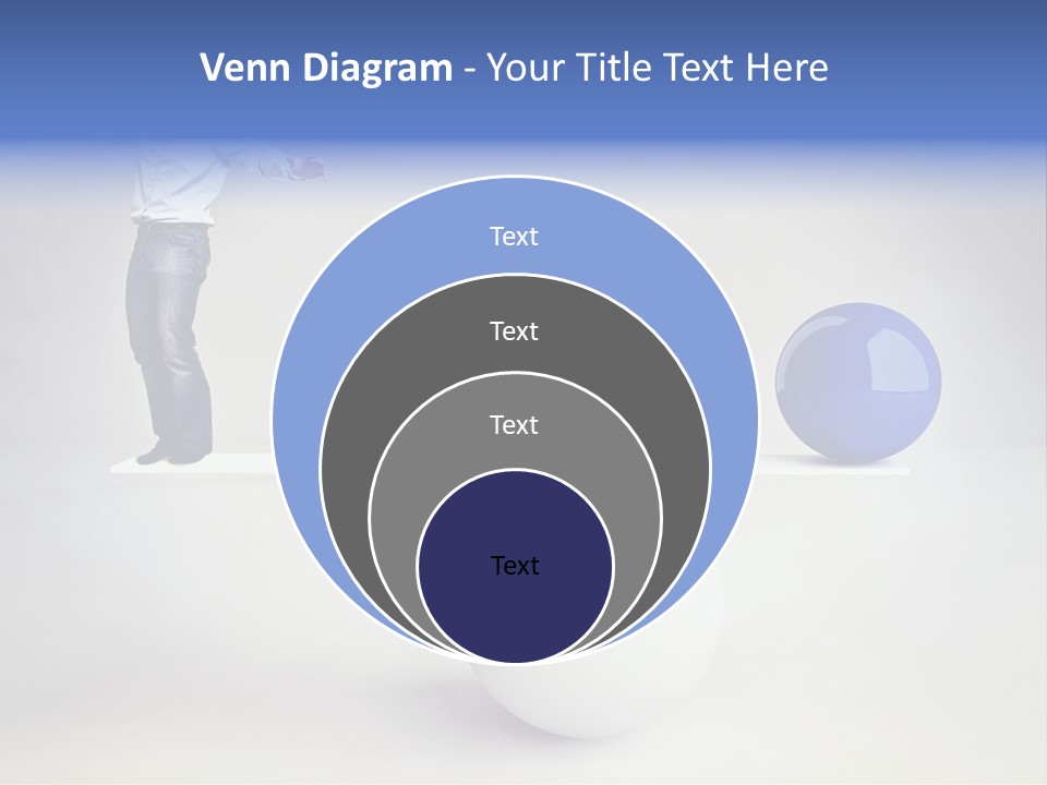 White Business Scale PowerPoint Template