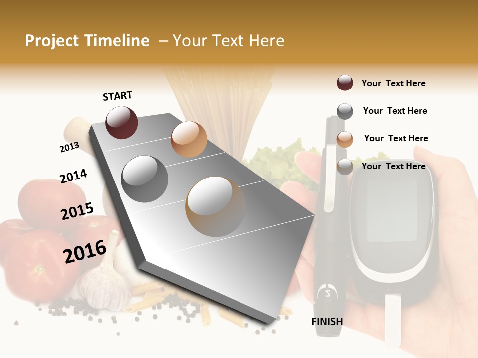 Mortar Disease Device PowerPoint Template