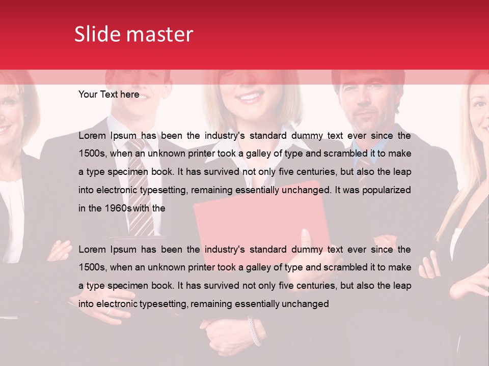 Occupation Society Successful PowerPoint Template