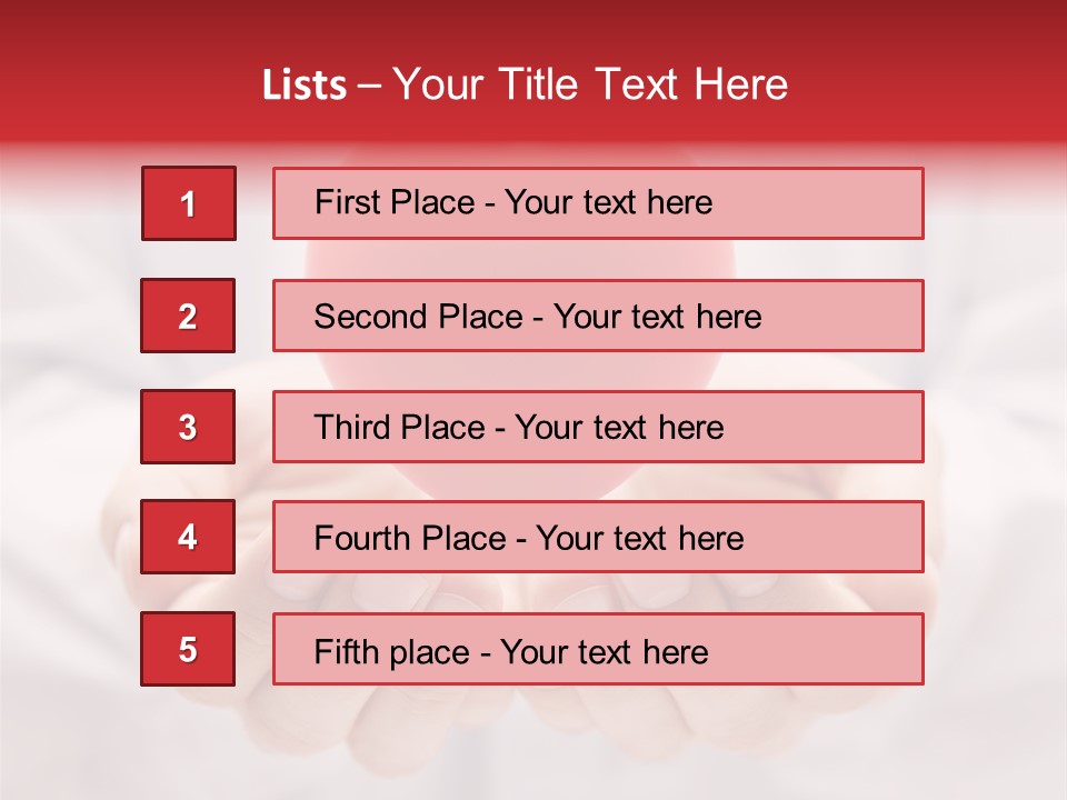 Love Hospital Giving PowerPoint Template