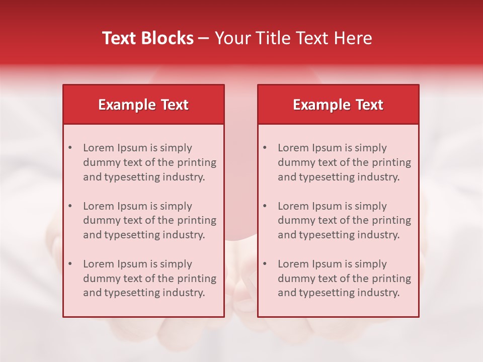 Love Hospital Giving PowerPoint Template