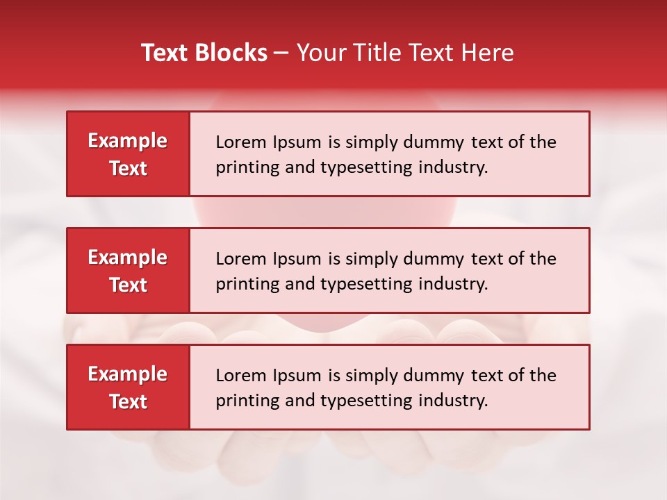 Love Hospital Giving PowerPoint Template