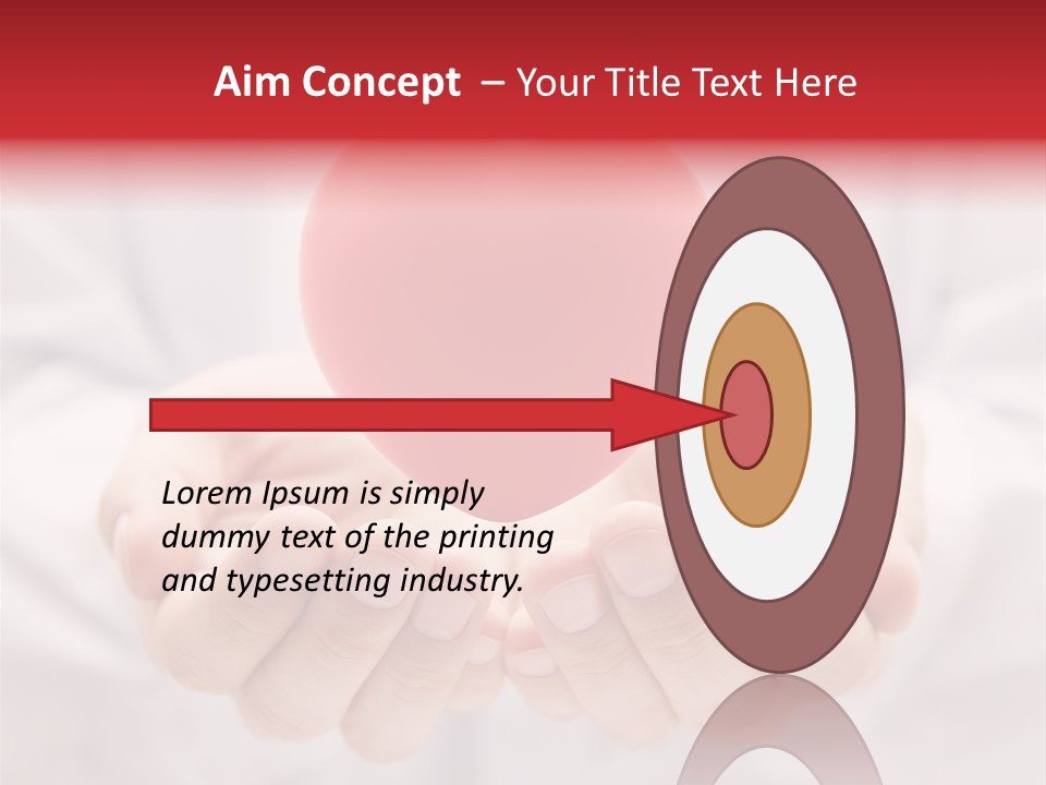 Love Hospital Giving PowerPoint Template