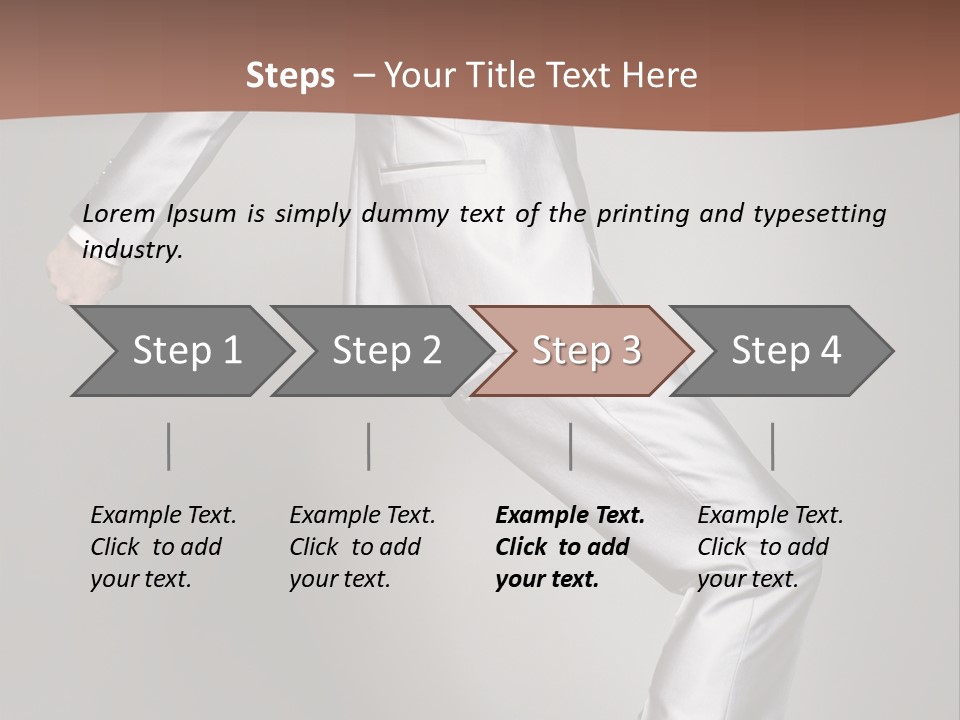 Motion Style Suit PowerPoint Template