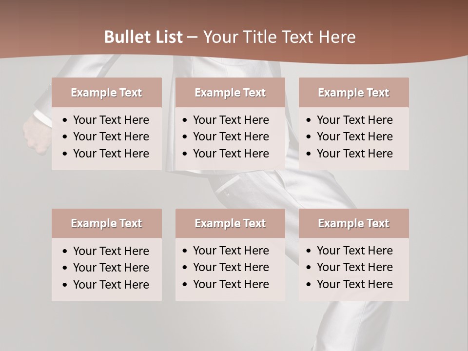 Motion Style Suit PowerPoint Template