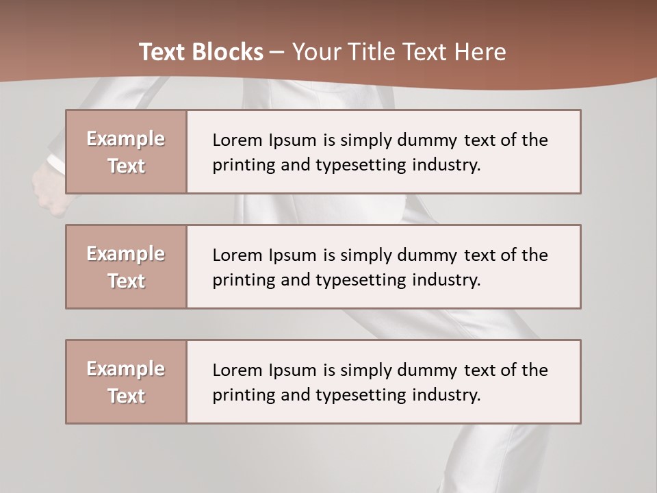 Motion Style Suit PowerPoint Template