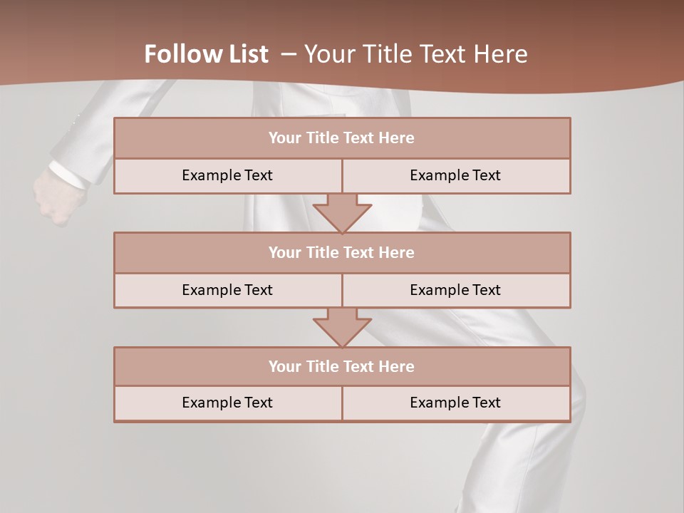 Motion Style Suit PowerPoint Template