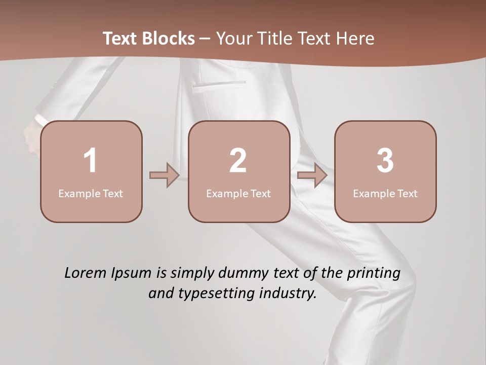 Motion Style Suit PowerPoint Template