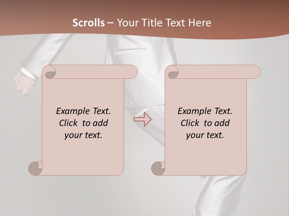 Motion Style Suit PowerPoint Template
