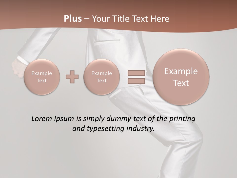 Motion Style Suit PowerPoint Template