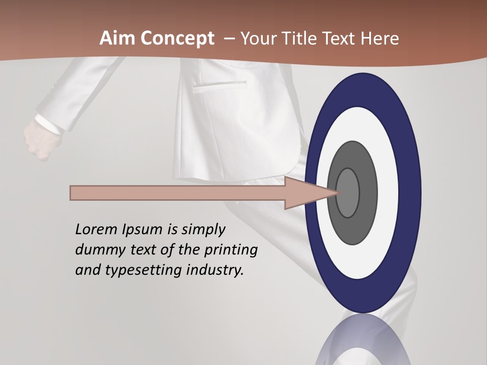 Motion Style Suit PowerPoint Template