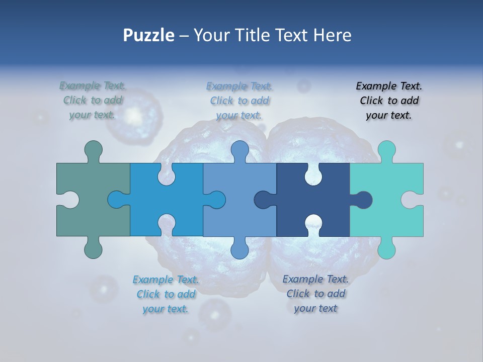 Cell Stem Genes PowerPoint Template