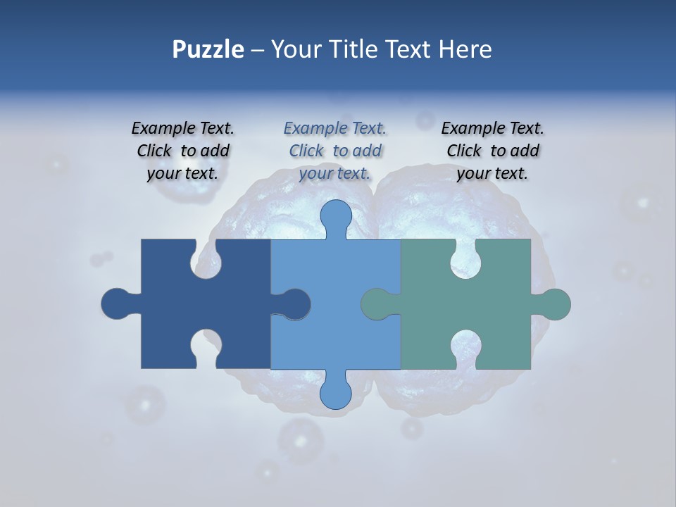 Cell Stem Genes PowerPoint Template