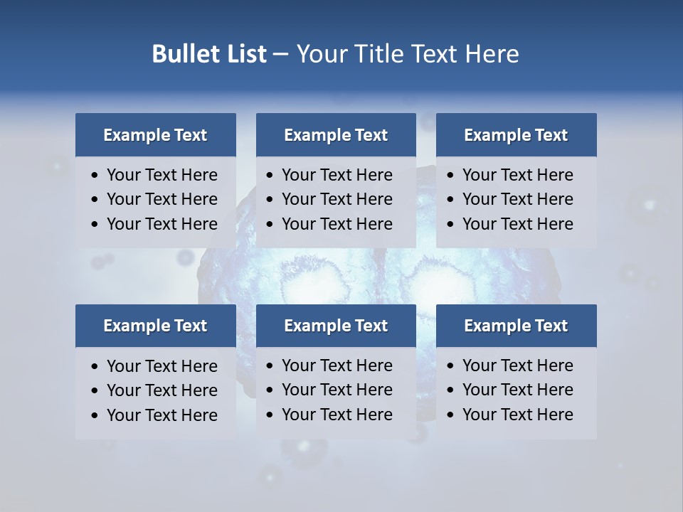 Cell Stem Genes PowerPoint Template