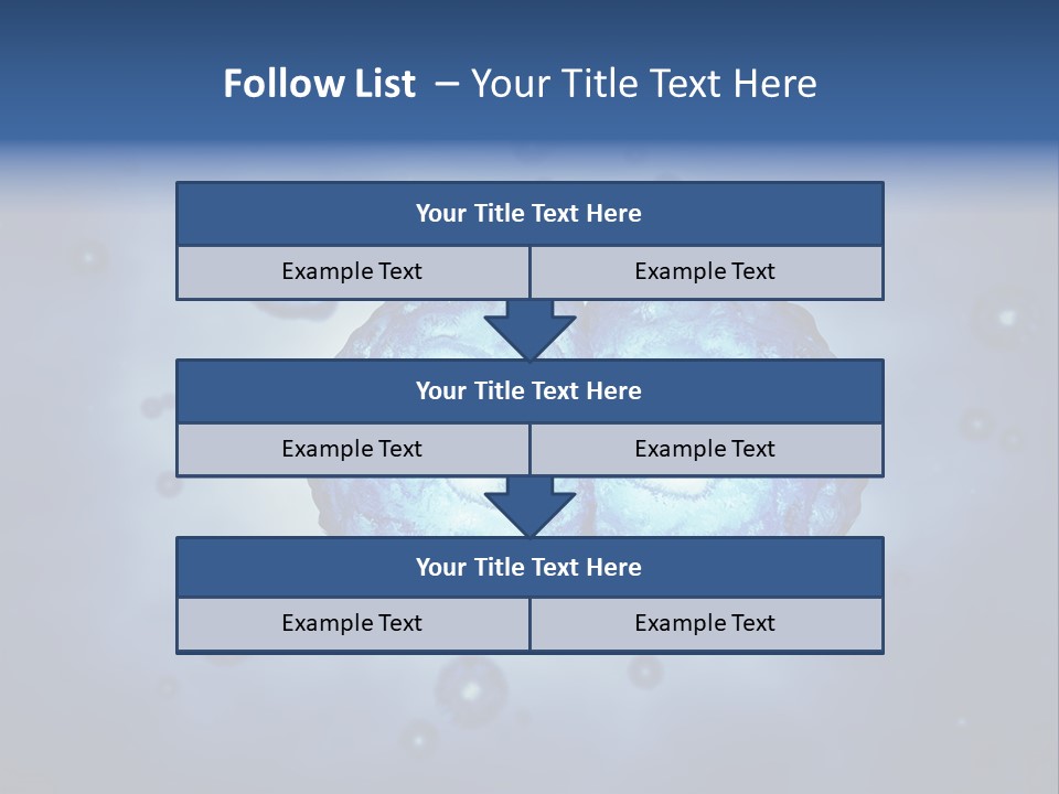 Cell Stem Genes PowerPoint Template