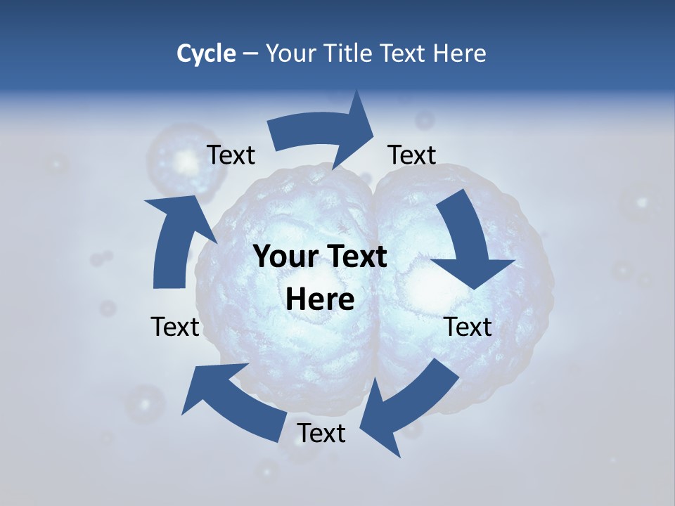 Cell Stem Genes PowerPoint Template