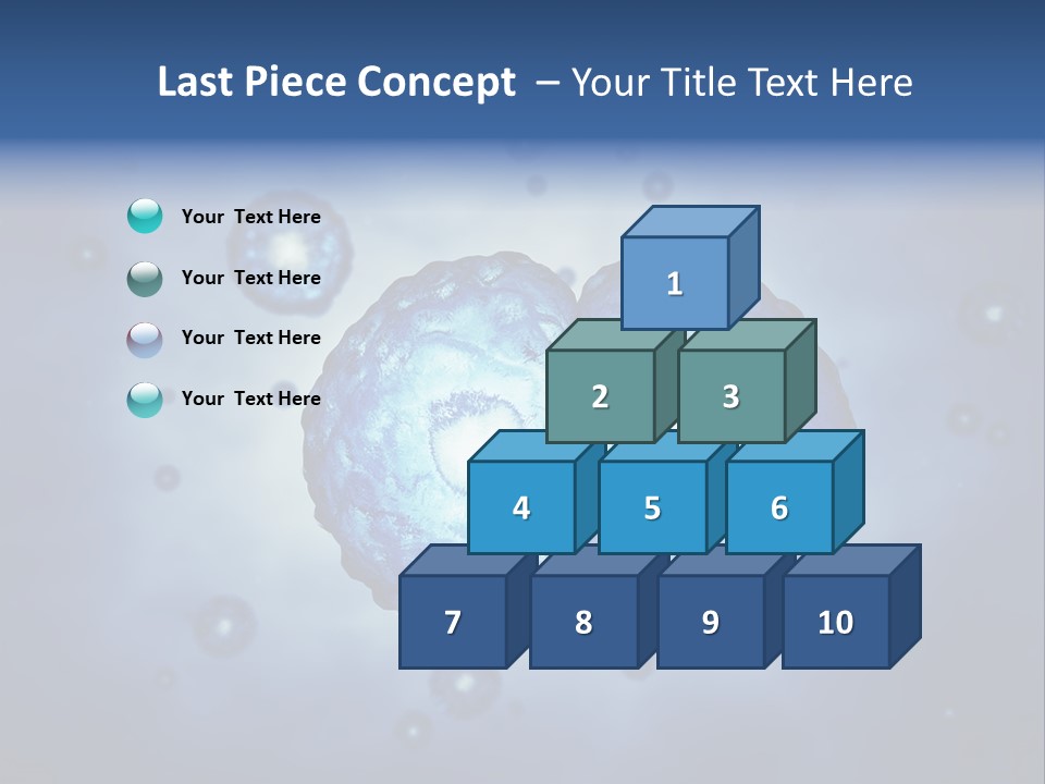 Cell Stem Genes PowerPoint Template