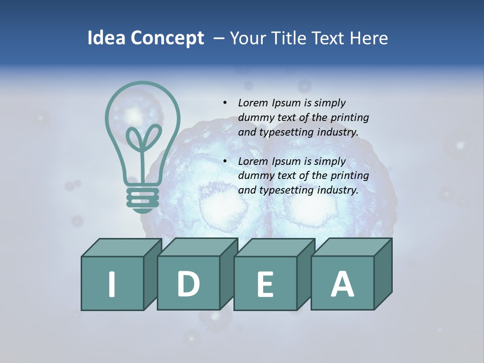 Cell Stem Genes PowerPoint Template