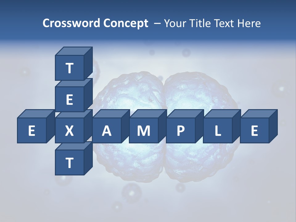 Cell Stem Genes PowerPoint Template