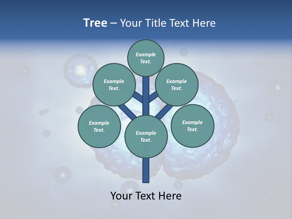 Cell Stem Genes PowerPoint Template