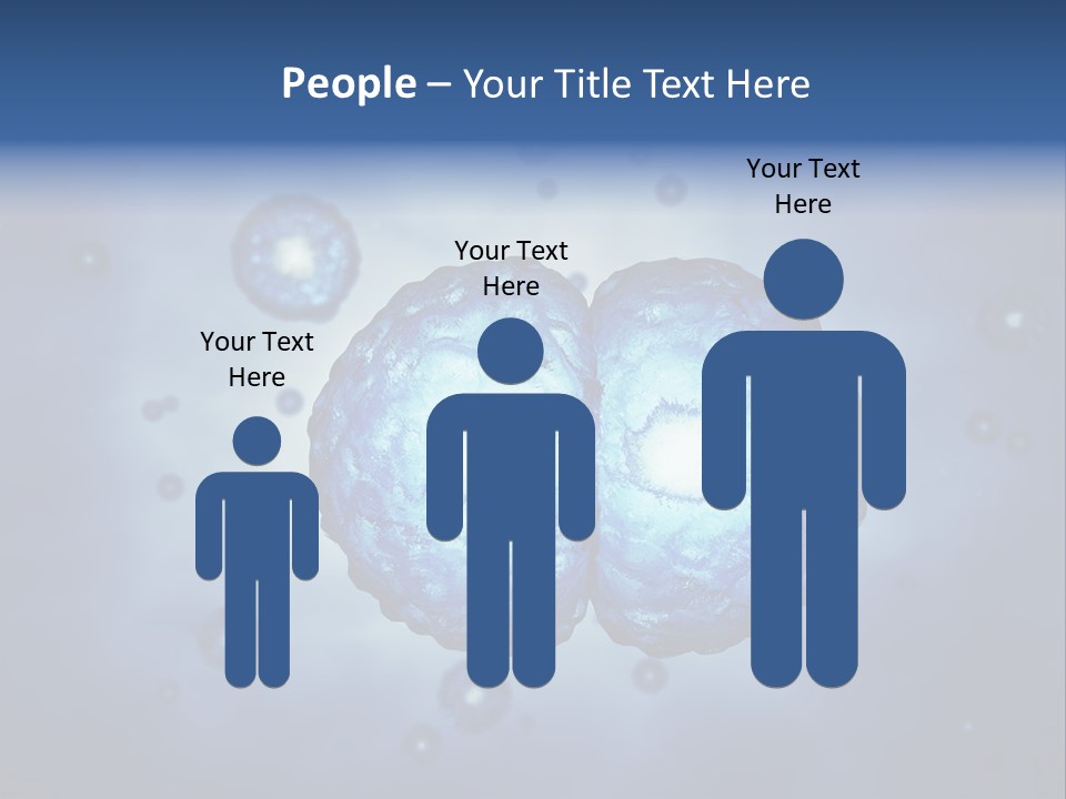 Cell Stem Genes PowerPoint Template