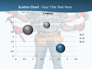 Blue Maintenance Fix PowerPoint Template