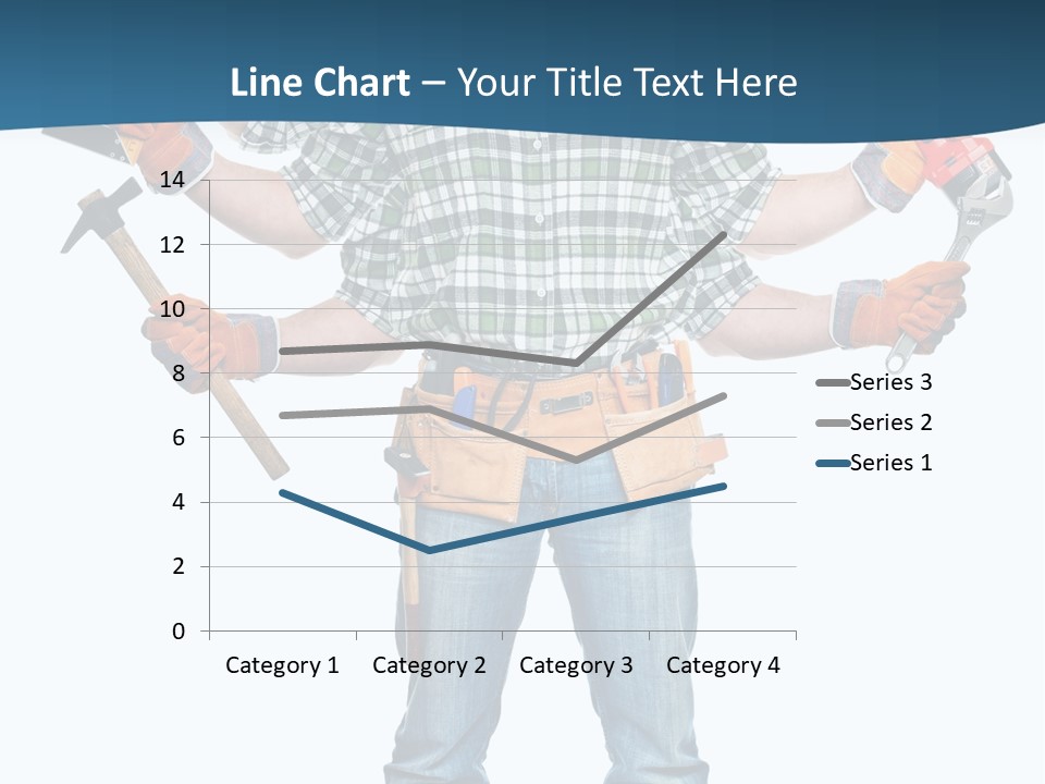 Blue Maintenance Fix PowerPoint Template