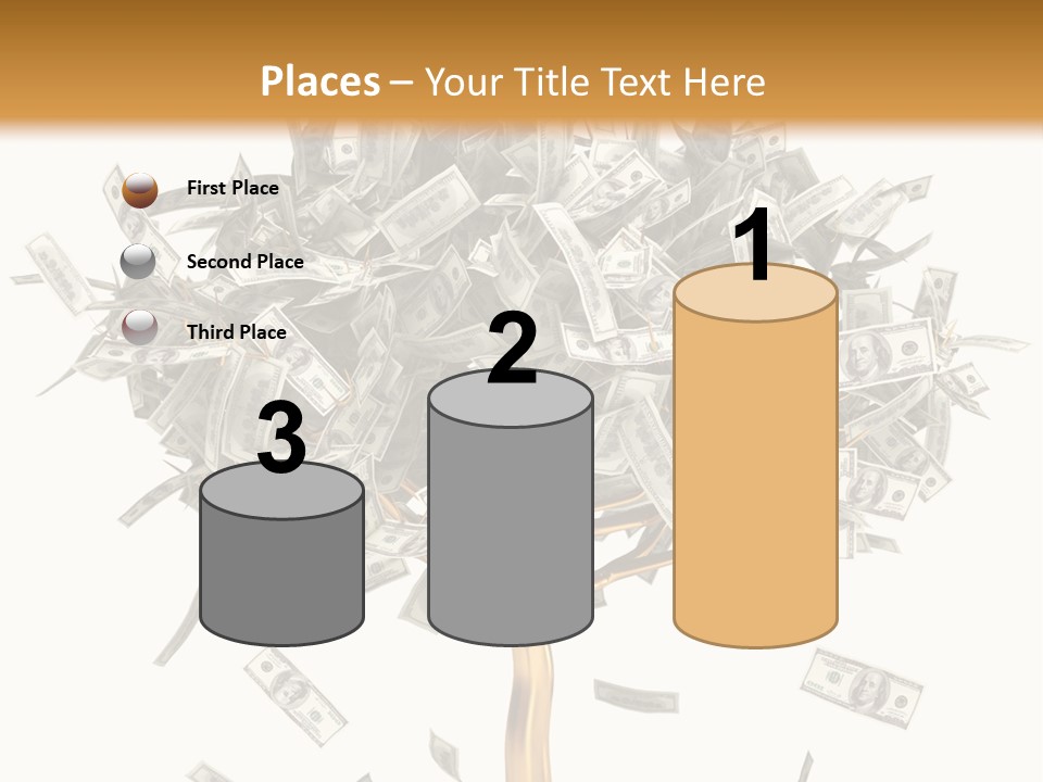 Gold Making Stock PowerPoint Template