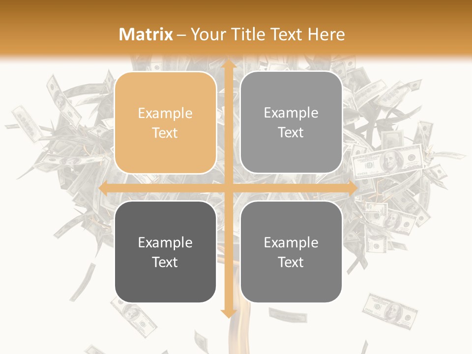 Gold Making Stock PowerPoint Template