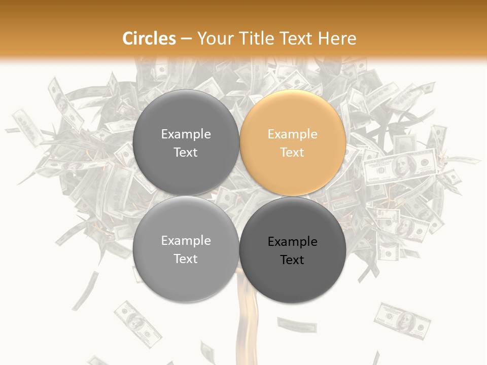 Gold Making Stock PowerPoint Template