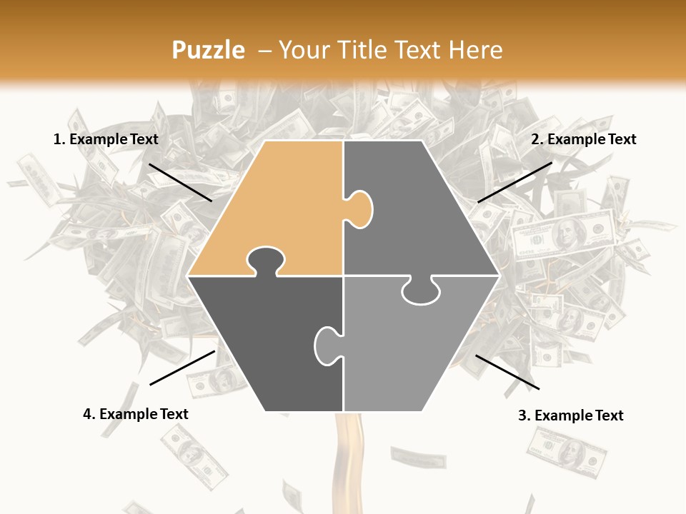 Gold Making Stock PowerPoint Template