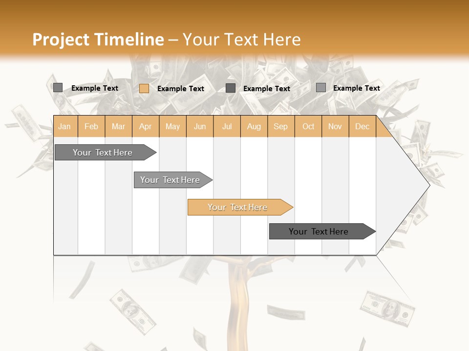 Gold Making Stock PowerPoint Template