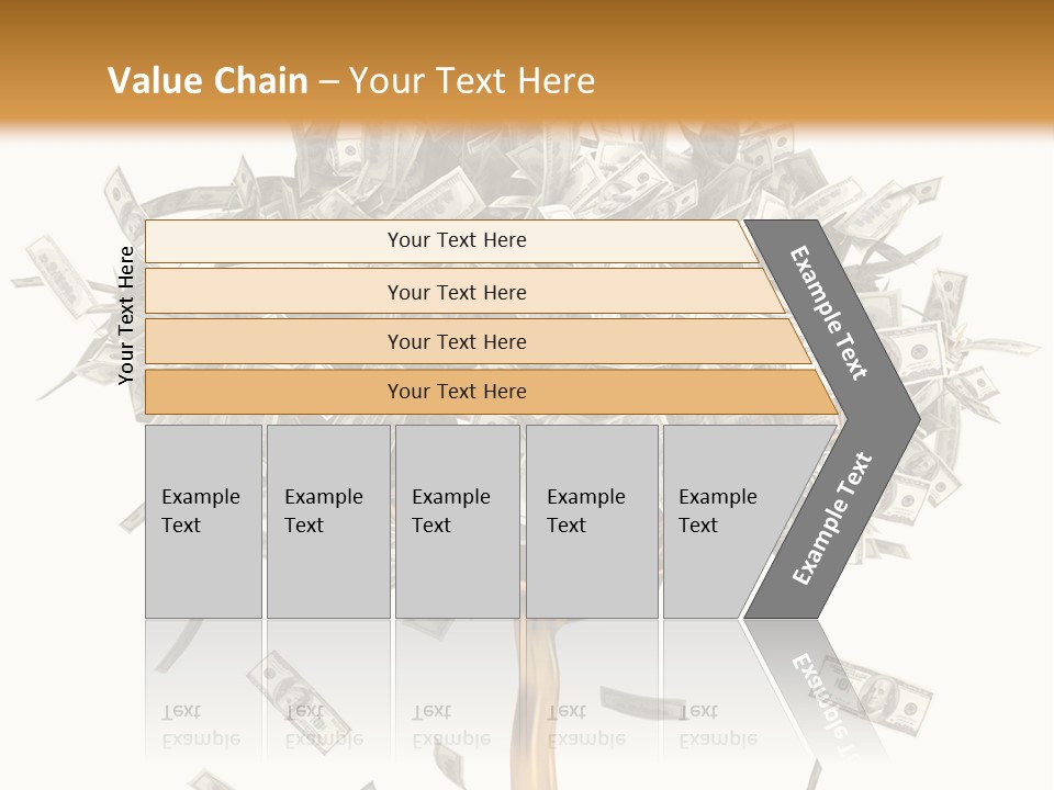 Gold Making Stock PowerPoint Template
