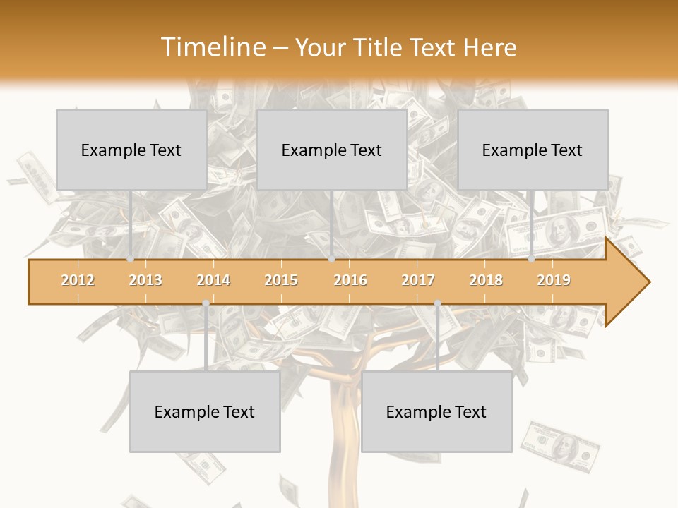 Gold Making Stock PowerPoint Template