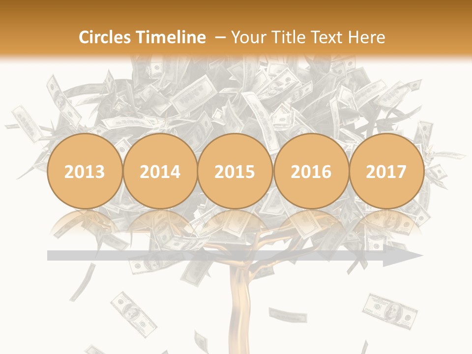 Gold Making Stock PowerPoint Template