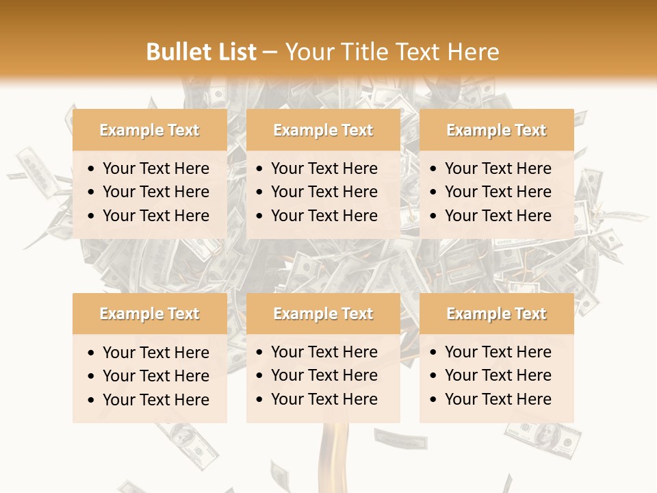 Gold Making Stock PowerPoint Template