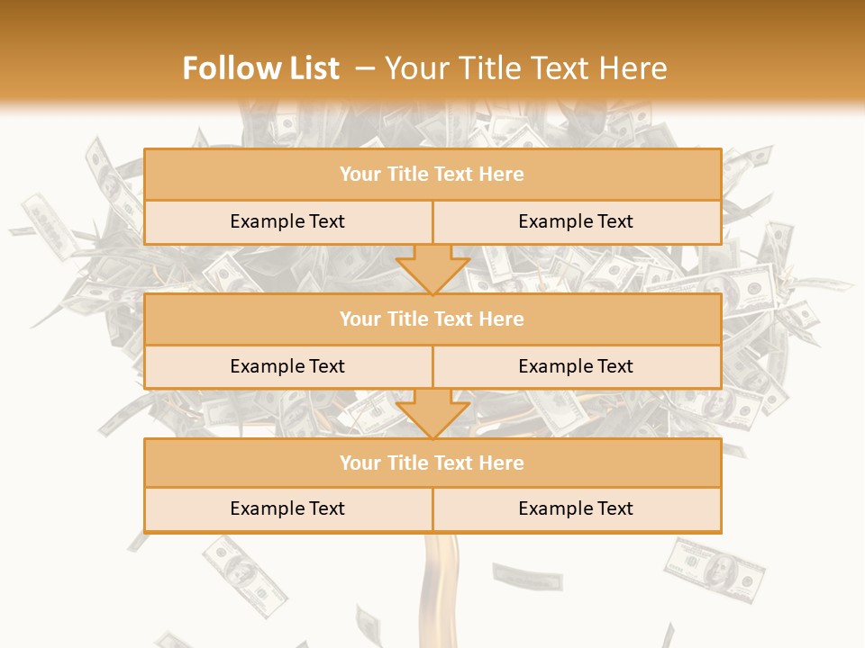 Gold Making Stock PowerPoint Template
