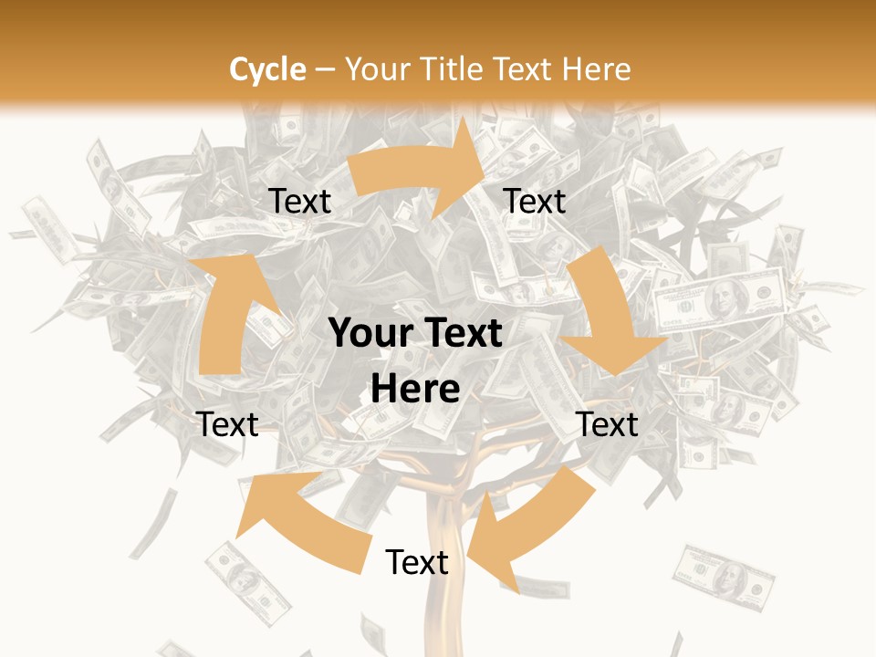 Gold Making Stock PowerPoint Template