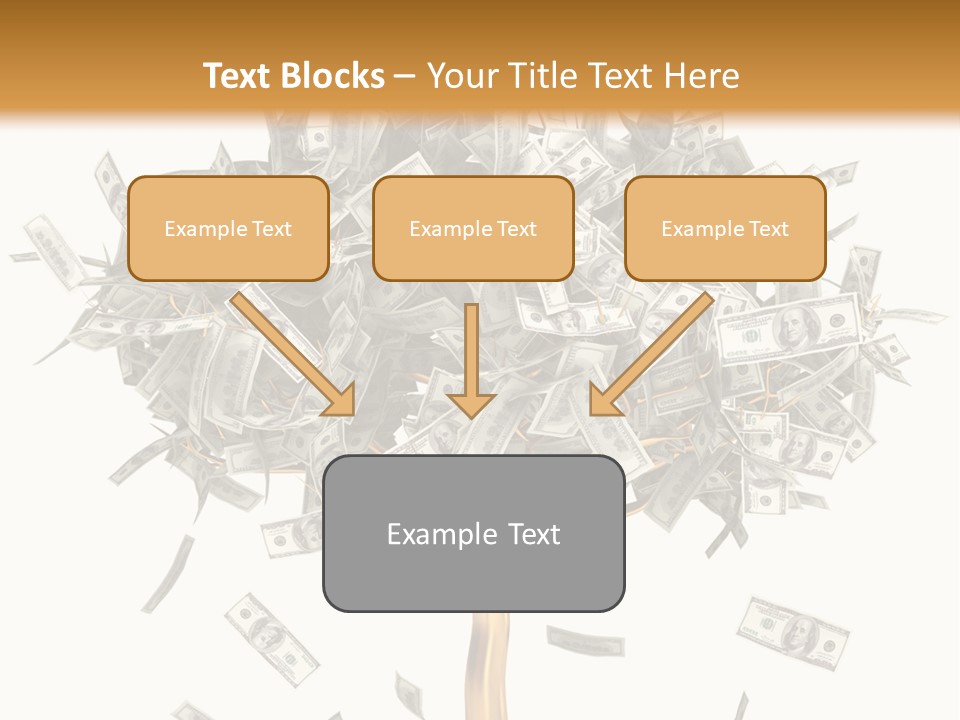 Gold Making Stock PowerPoint Template
