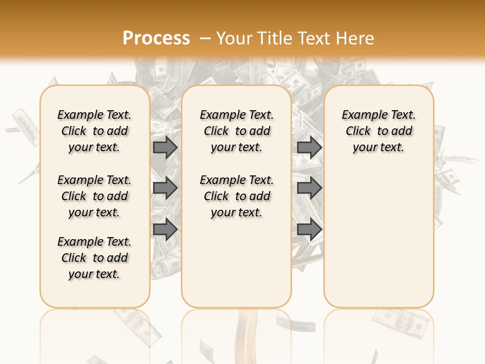 Gold Making Stock PowerPoint Template