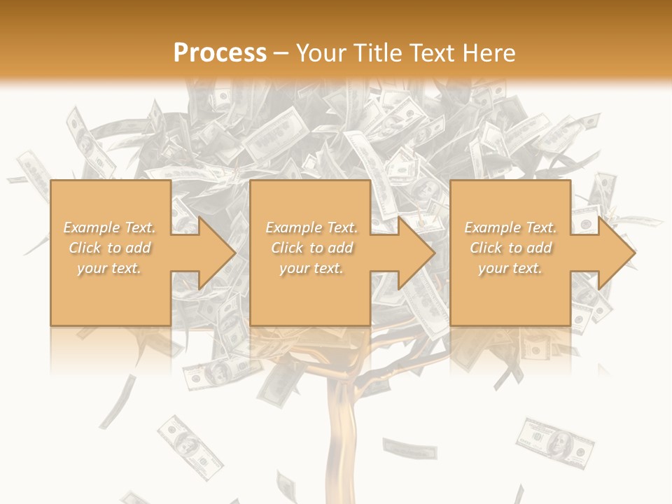 Gold Making Stock PowerPoint Template