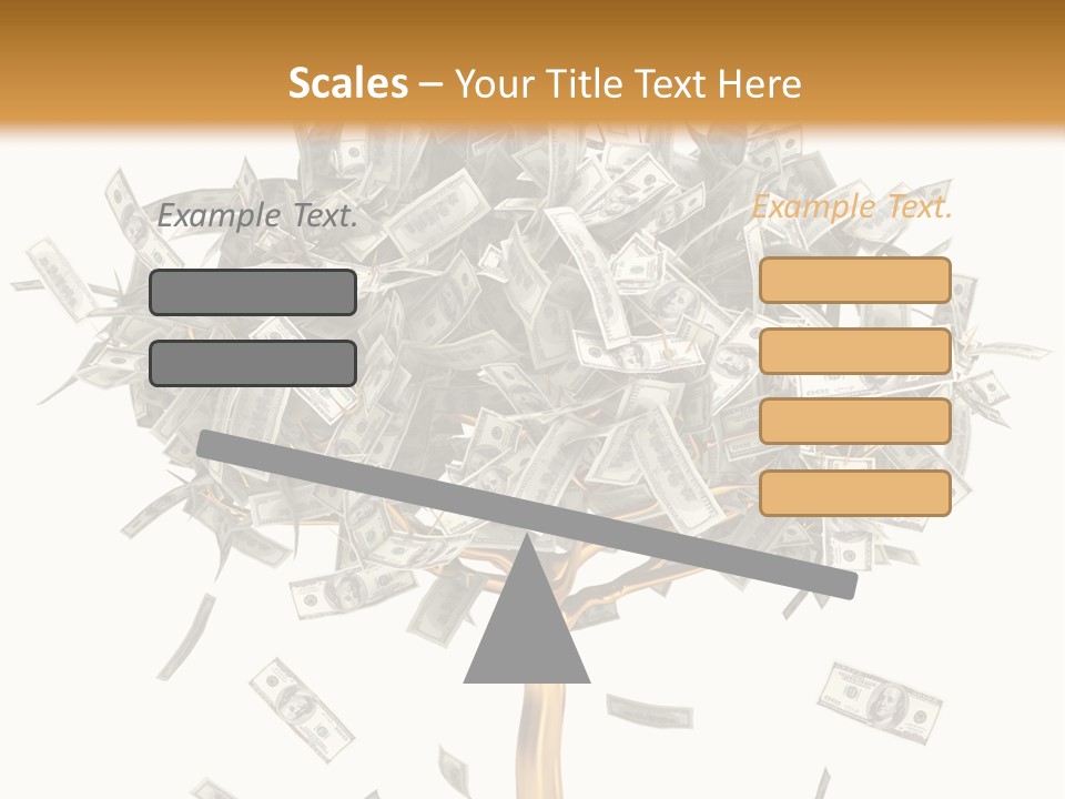 Gold Making Stock PowerPoint Template