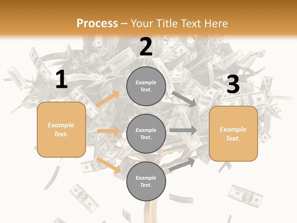 Gold Making Stock PowerPoint Template