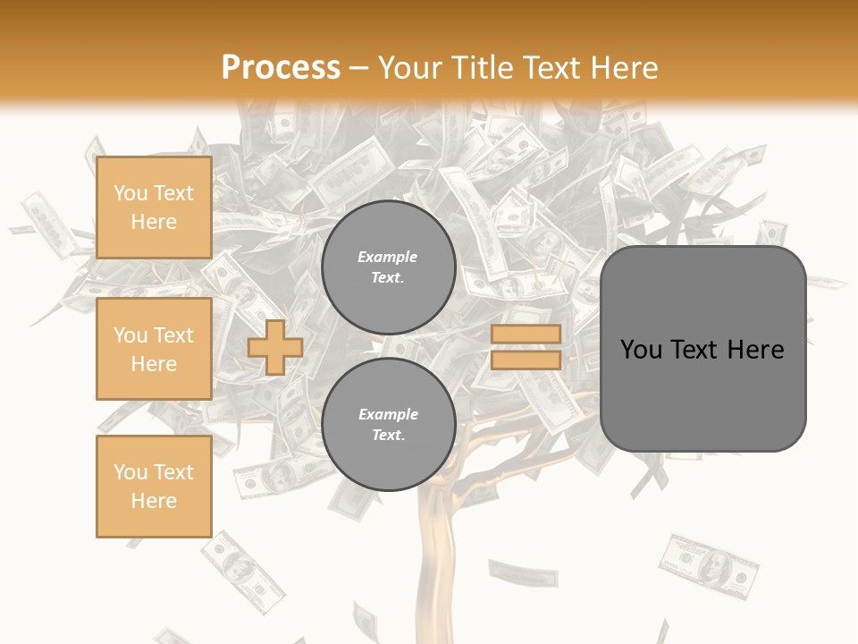 Gold Making Stock PowerPoint Template