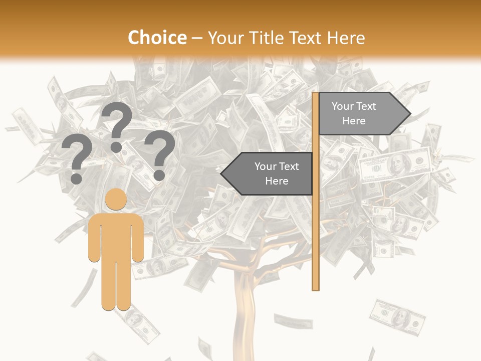 Gold Making Stock PowerPoint Template