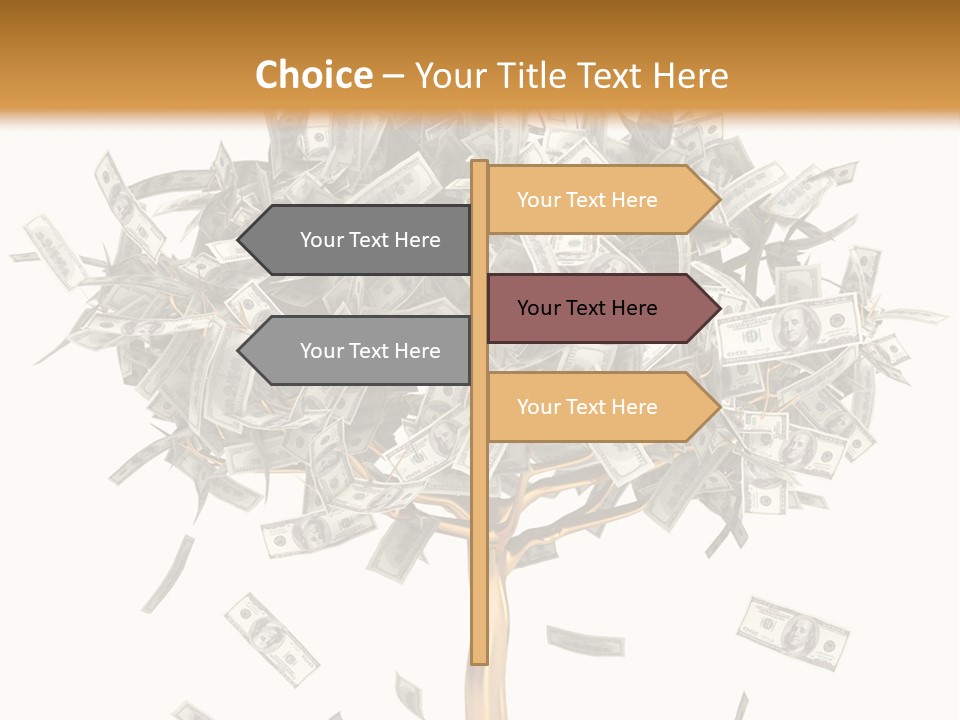 Gold Making Stock PowerPoint Template