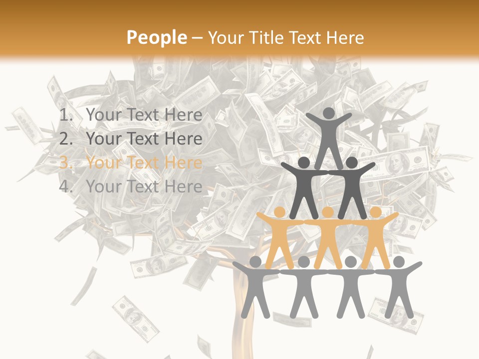 Gold Making Stock PowerPoint Template