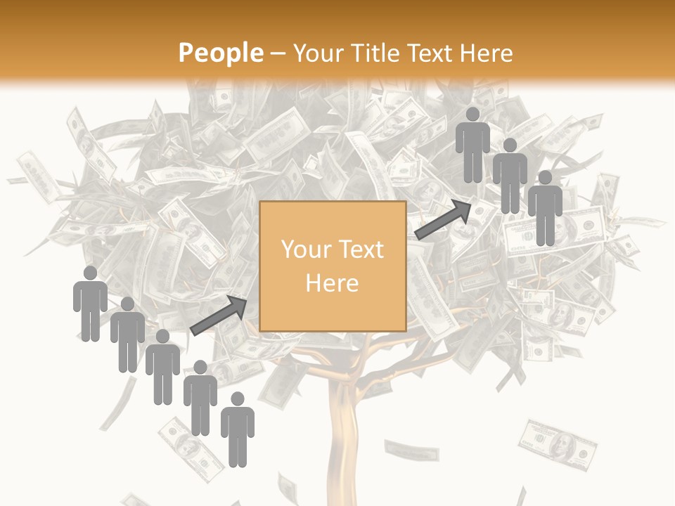 Gold Making Stock PowerPoint Template